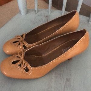 Carmel colored heels